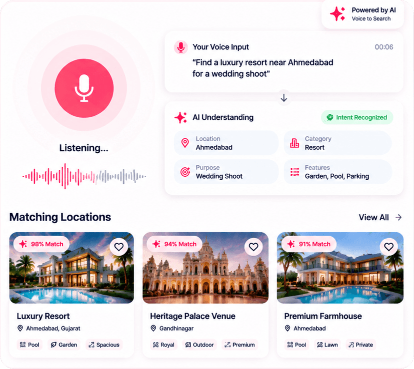 AI Voice Search