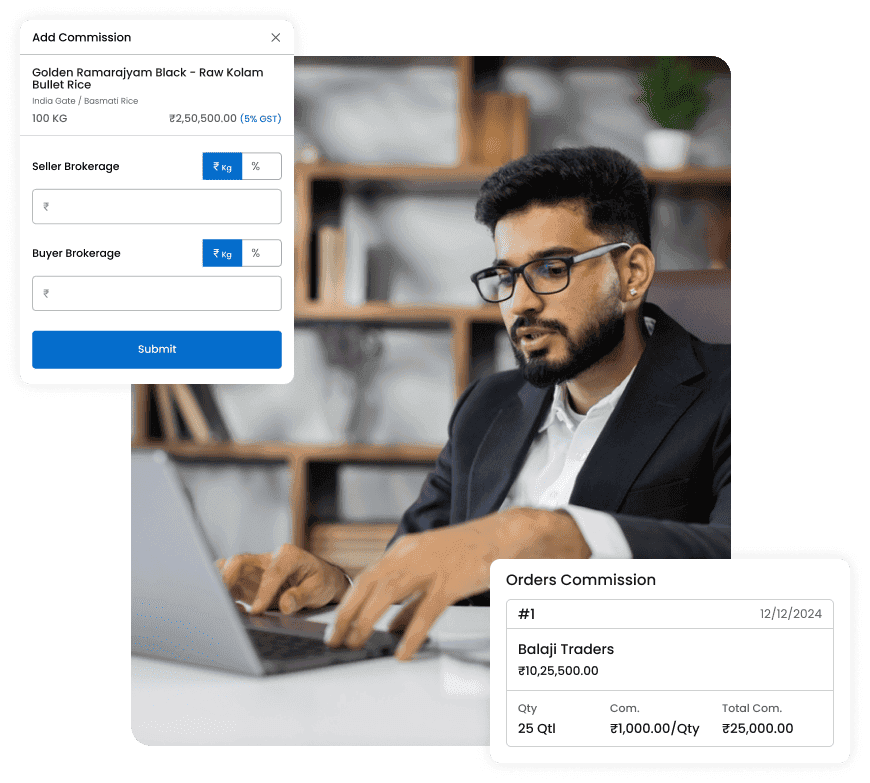 Managing brokerage orders with The Dezine order management app