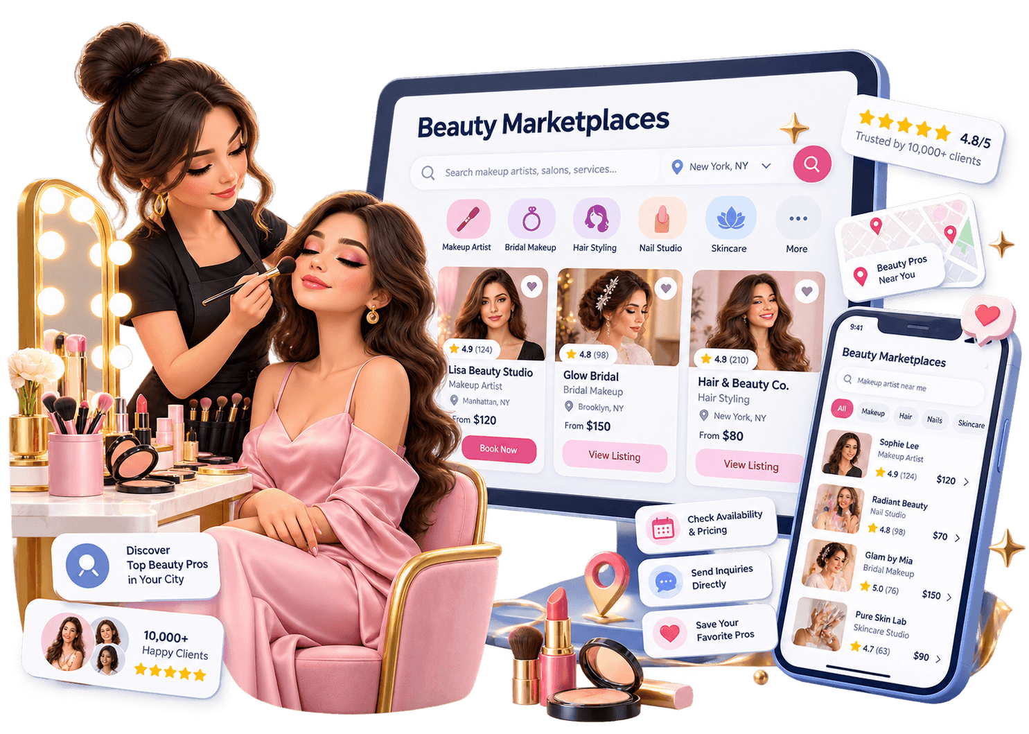 Beauty Marketplaces