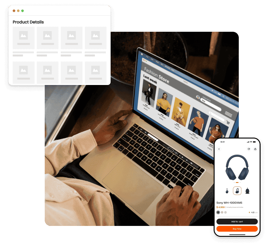 Multi-vendor marketplace dashboard