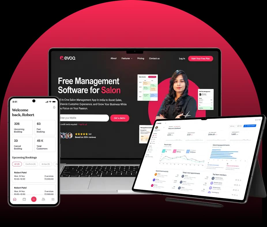 EVOQ desktop preview