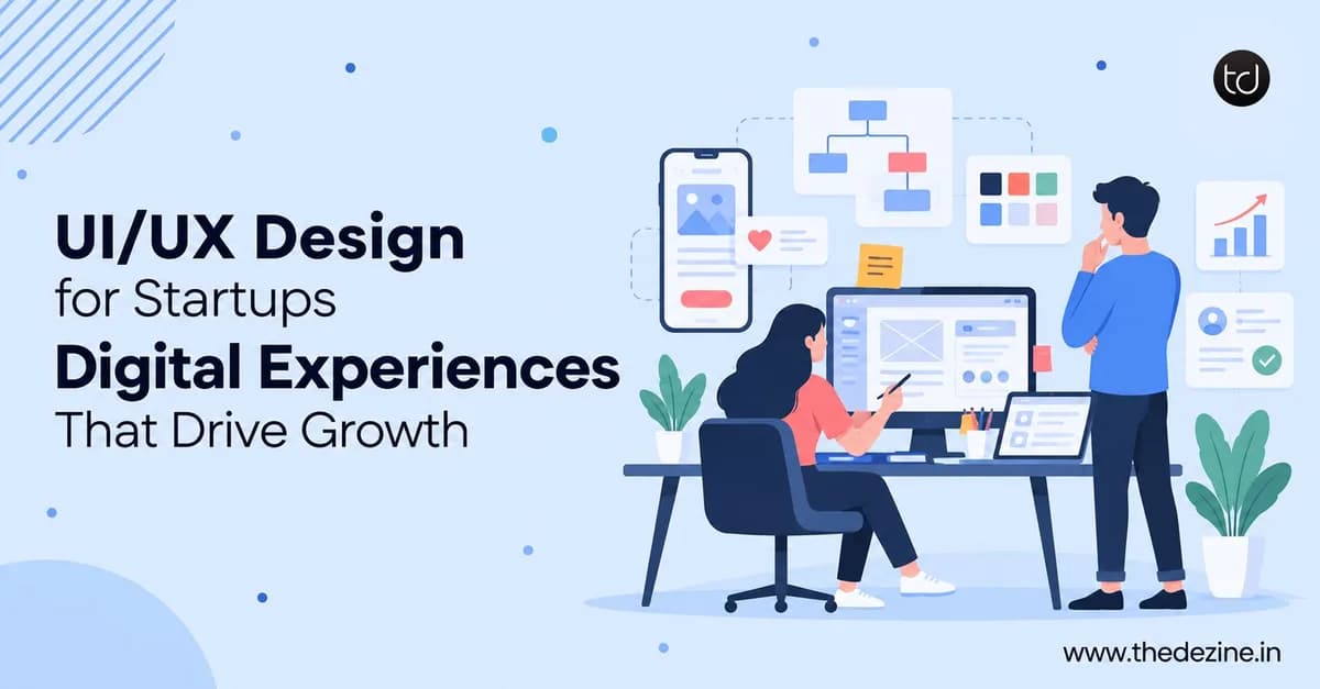 UI/UX Design for Startups: Creating Digital Experiences That Drive Growth