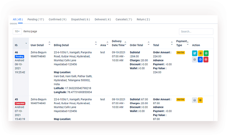 App Secondary Mockup