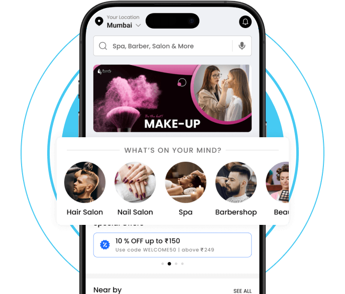Mobile app preview mockup