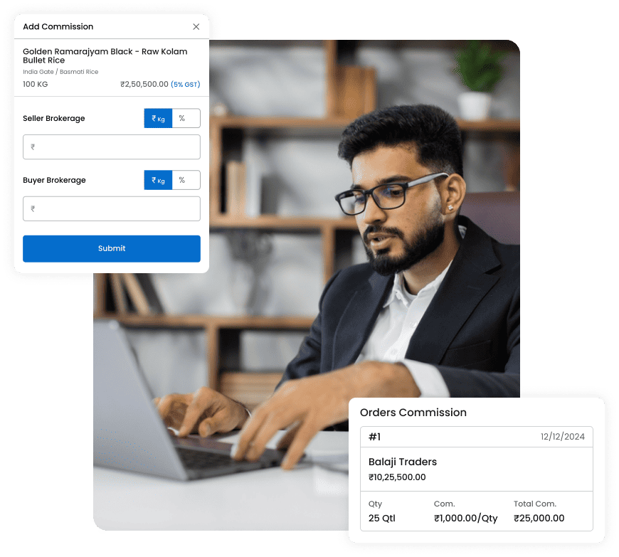 Managing brokerage orders with The Dezine order management app