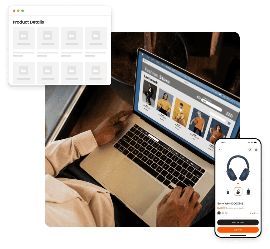 Multi-vendor marketplace dashboard