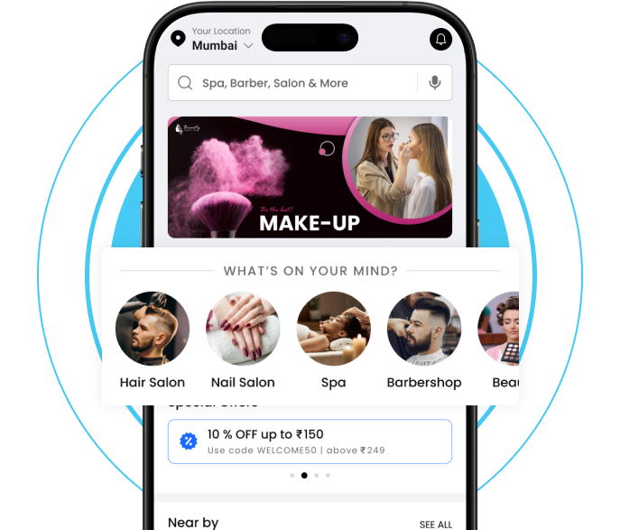 Mobile app preview mockup
