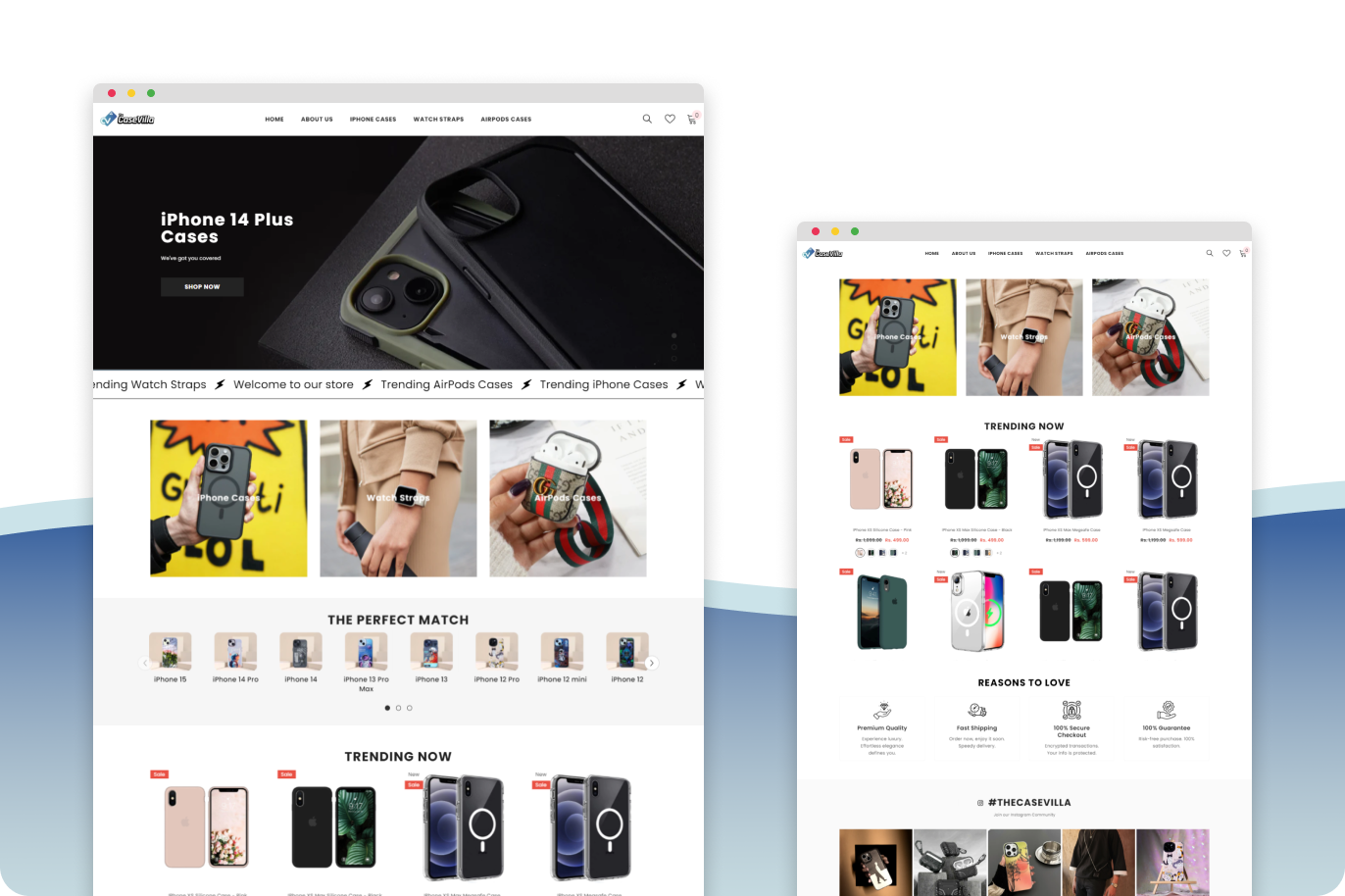 Casevilla Shopify eCommerce Store