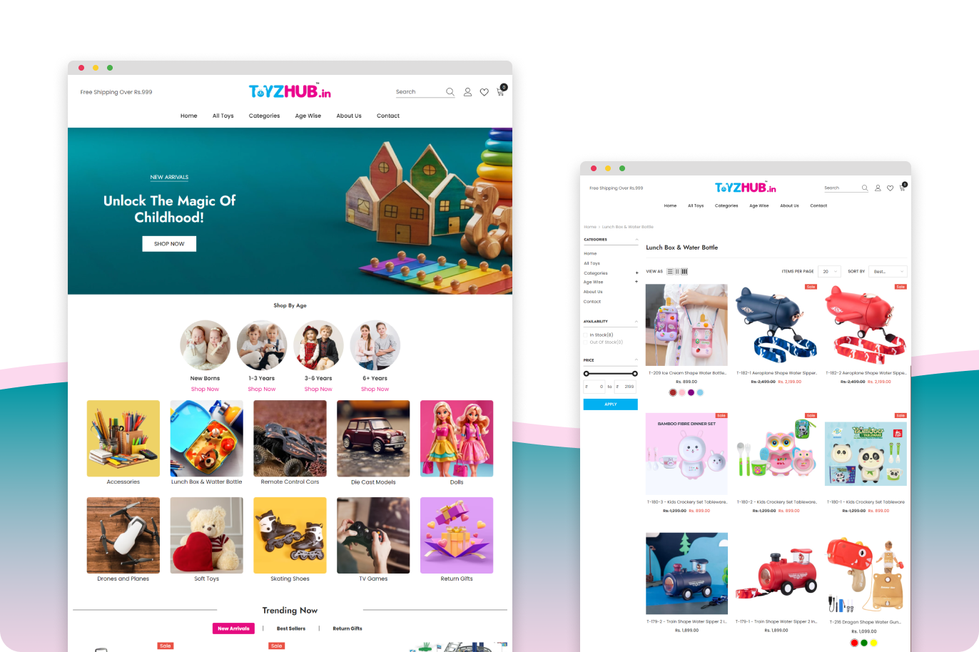 Toyz Hub Shopify eCommerce Store